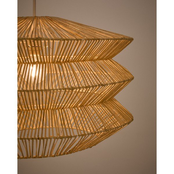 Rotangist varjuga ripplamp Dakit - Kave Home-image-4