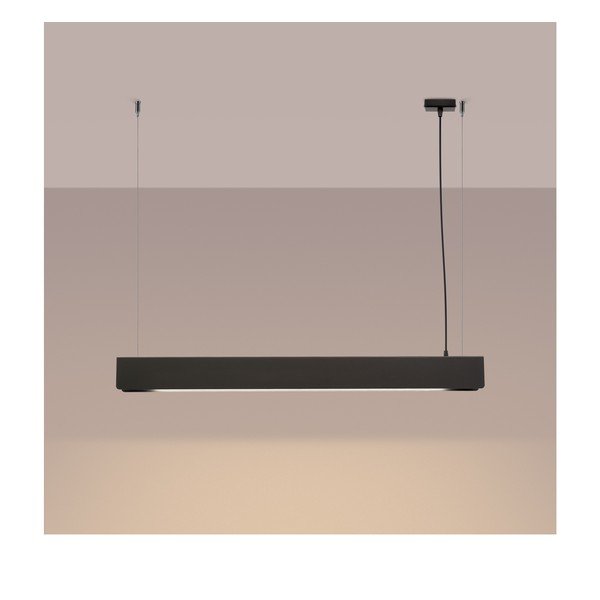 Must metallist LED-rippvalgusti Nebula - Sollux-image-2