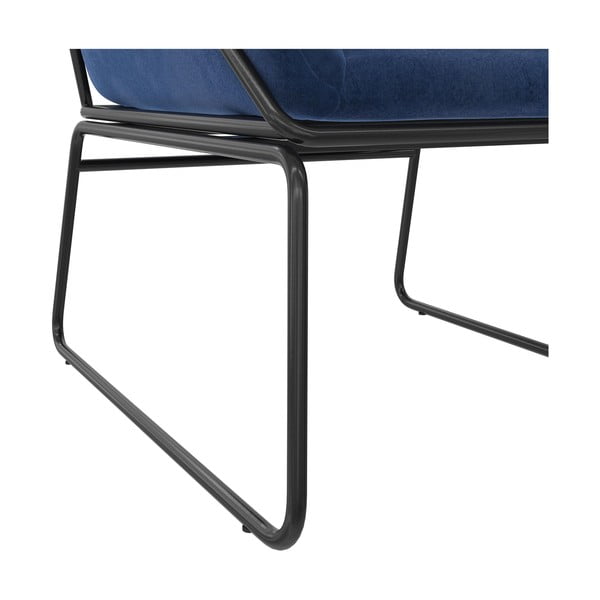 Sinine samet tugitool Avery - Støraa-image-4