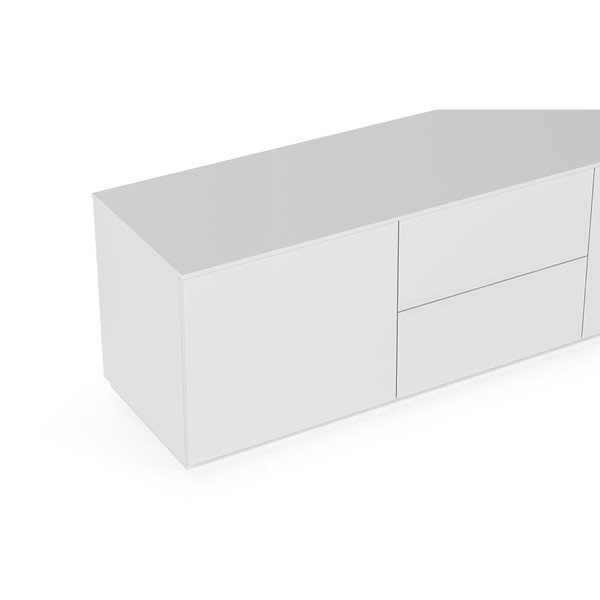 Valge madal kapp 180x57 cm Join - TemaHome-image-3