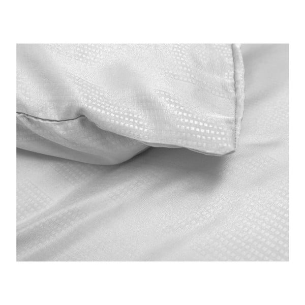 Bílé povlečení z mikroperkálu na jednolůžko Sleeptime Montreal, 140 x 200 cm-image-1