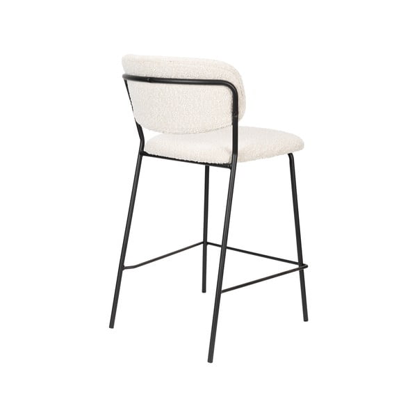 Valge baaritooli 2 tk 89 cm komplektis Jolien - White Label-image-4