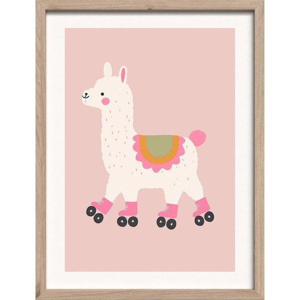 Laste pilt 30x40 cm Roller Llama - Styler