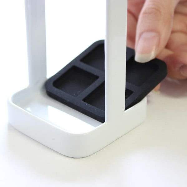 Valge teras hambaharja alus Tower – YAMAZAKI-image-2