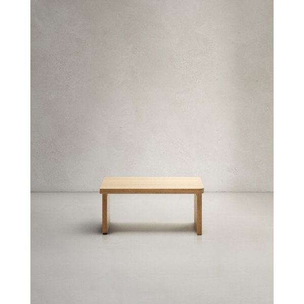 Tammespoonist diivanilaud 89x62 cm Oaq - Kave Home-image-3