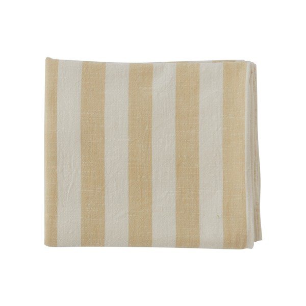 Orgaanilisest puuvillast laudlina 140x200 cm Striped - OYOY Living Design