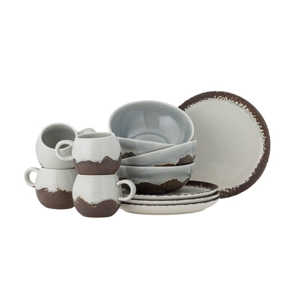 Keraamiline nõudekomplekt 12 osa Paula - Bloomingville