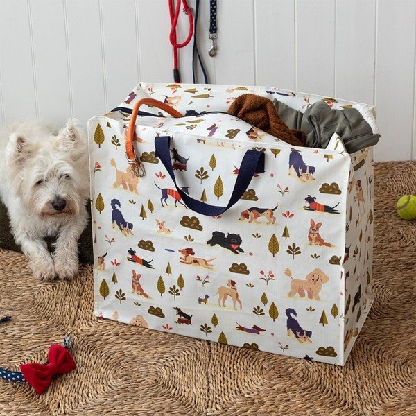Taaskasutatud plastist riidekast 28x58x48 cm Dog Park - Rex London-image-1
