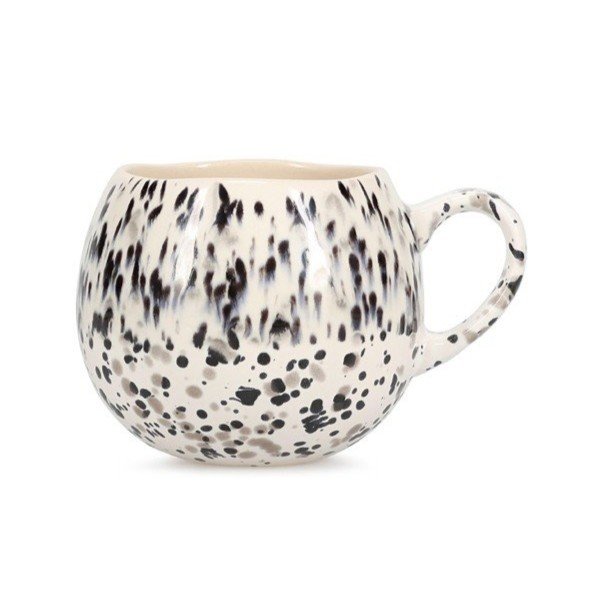 Mustvalge savikruus 460 ml Muggies - Salt&Pepper