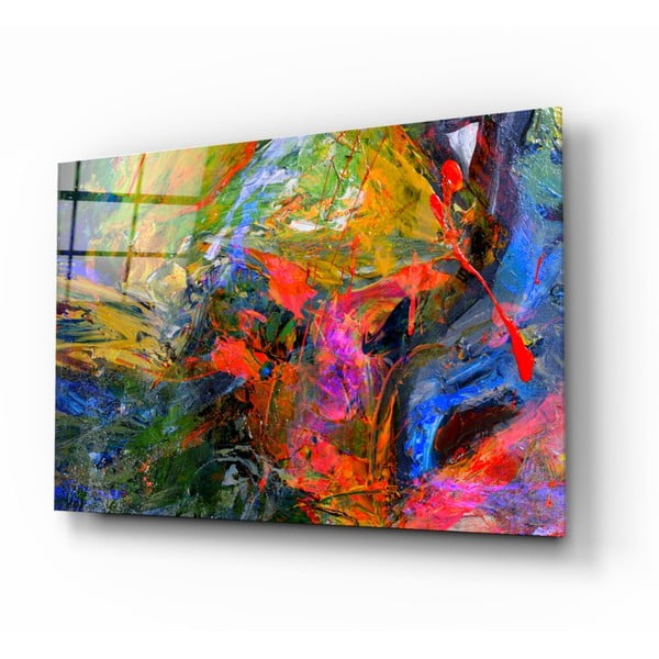 Klaasimaal, 72 x 46 cm Color Burst - Insigne