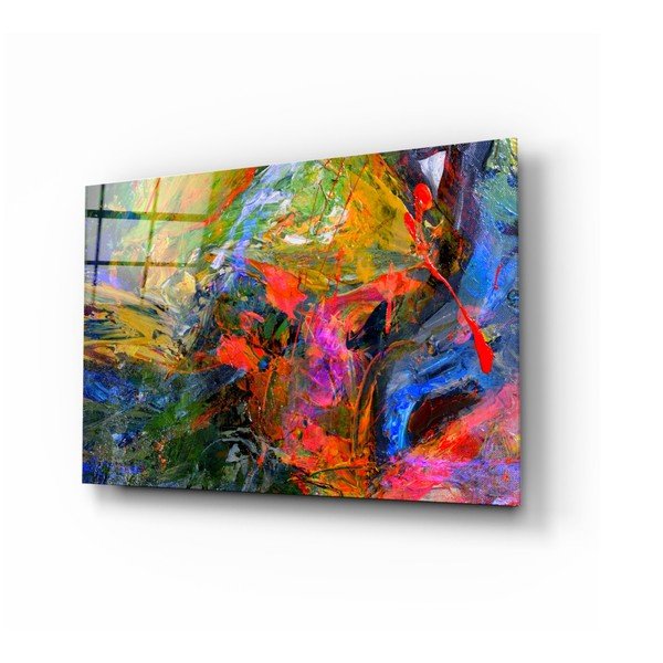 Klaasimaal, 72 x 46 cm Color Burst - Insigne