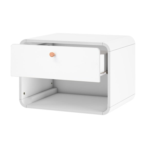 Valge rippuv öökapp Cassie - Støraa-image-1