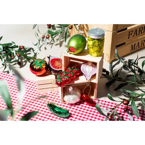 Klaasist jõuluehe, 7 cm Olive – Sass & Belle-image-4