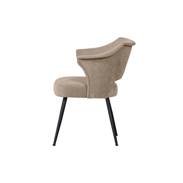 Beežid sametist söögitoolid 2tk komplektis Sits - Basiclabel-image-3