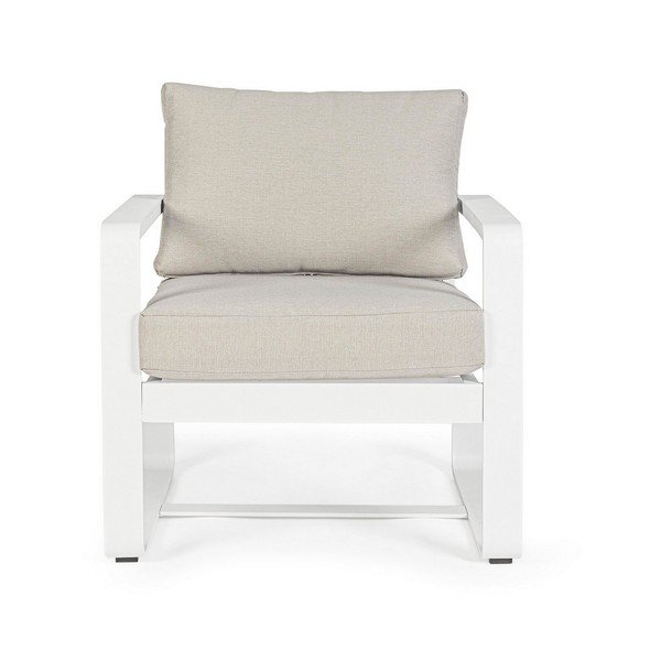 Valge metallist aiatool Merrigan - Bizzotto-image-2