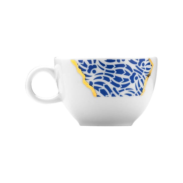 Valged ja sinised portselanist tassid 6 tk 0,9 l komplektis - Hermia-image-4