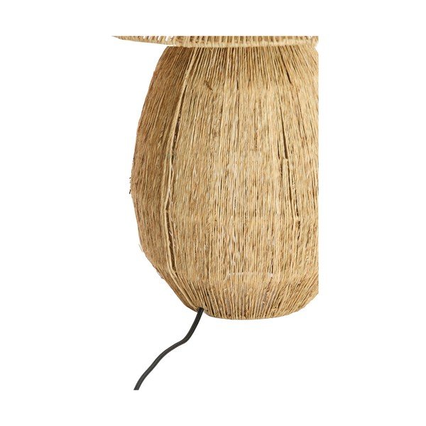 Naturaalse värvi laualamp džuudist varjuga (kõrgus 55 cm) Maruva - Light & Living-image-4