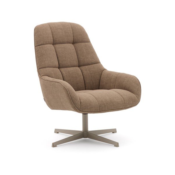 Pruun pöörlev tool Jaspe - Kave Home