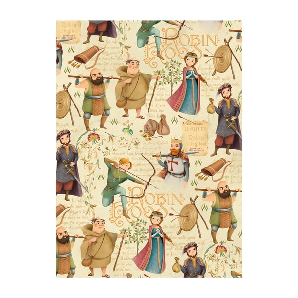 Märkmik pliiatsiga 50lk A6 formaadis Robin Hood - Kartos-image-1