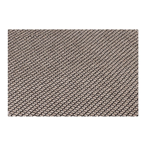 Kreemjas ja must vaip, mis sobib õue, 70 x 100 cm. Diby - Narma-image-2