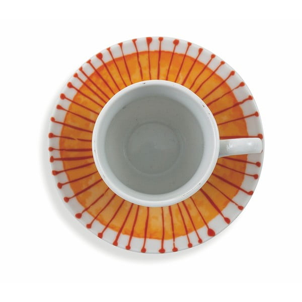 Sada 6 porcelánových šálků na espresso VDE Tivoli 1996 Marea-image-4