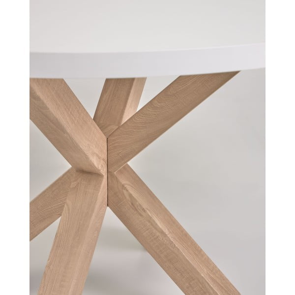 Ümmargune söögilaud ø 120 cm Argo - Kave Home-image-3