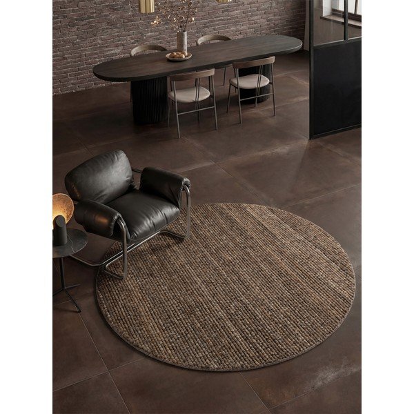 Pruun vaip ø 200 cm Wilma - Villeroy&Boch-image-1