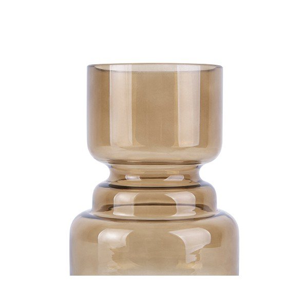 Pruunist klaasist vaas, kõrgus 20 cm Courtly - PT LIVING-image-2