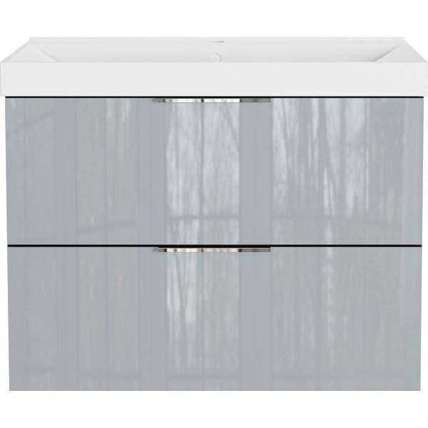 Hall läikiv seinakapp kraanikausi alla 81x65 cm Celano - Germania-image-3