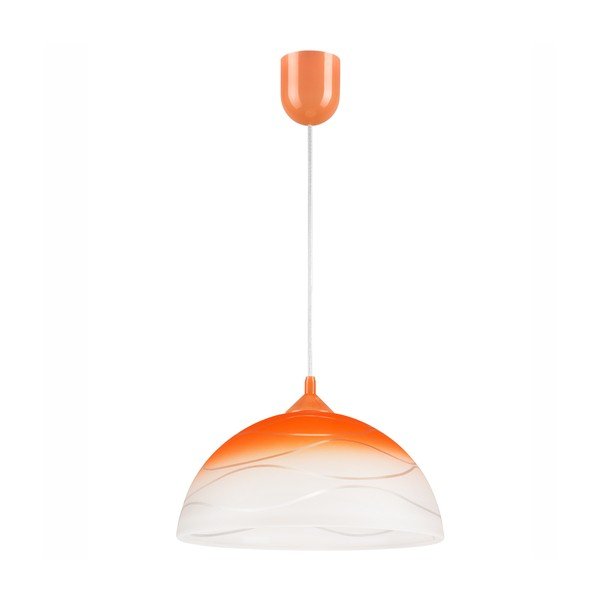 Oranž rippvalgusti ø 30 cm Sfera - LAMKUR