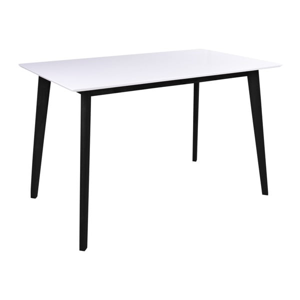 Valge-must söögilaud 120x70cm Vojens - Bonami Essentials-image-1
