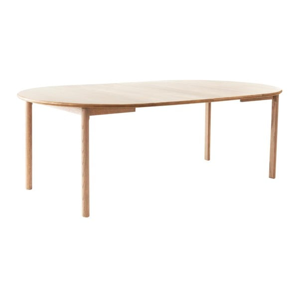 Ümmargune kokkupandav söögilaud lisaplaadiga ø 120 cm Noor - Hammel Furniture-image-3