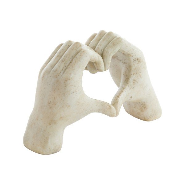 Polüresiinist kujuke (kõrgus 15 cm) Hands - Light & Living
