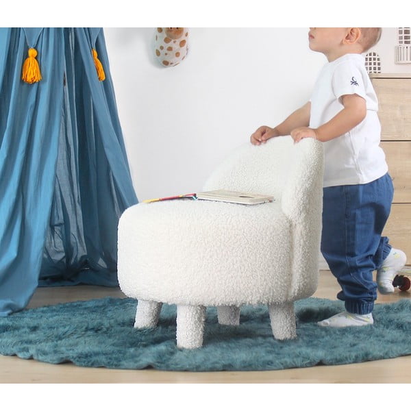 Valge laste bukleekangast tugitool Moouv – Artie-image-2