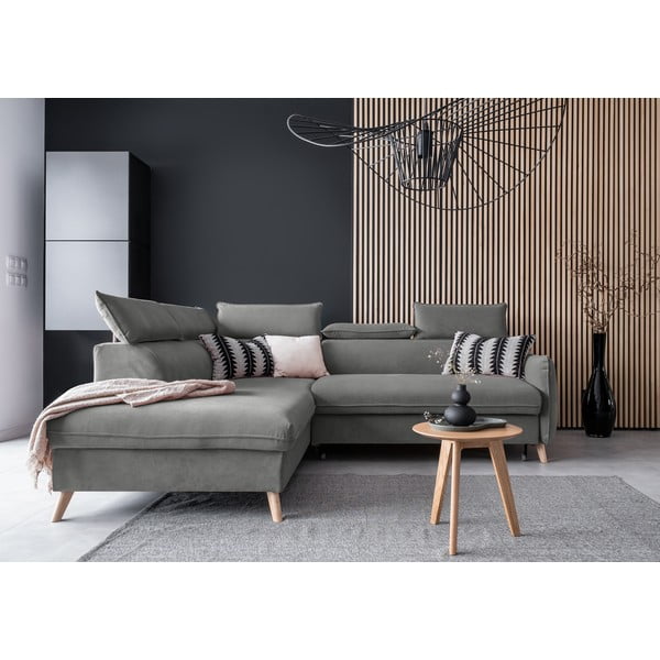 Helehall sametist nurgadiivan (vasak nurk) Sweet Harmony - Miuform-image-1