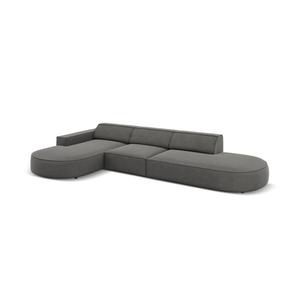 Hall sametne nurgadiivan (vasakpoolne nurk) Jodie - Micadoni Home-image-4