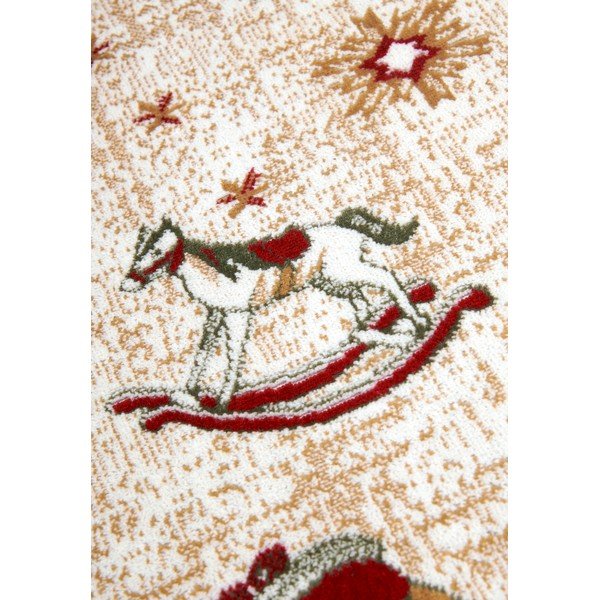 Punane jõulumotiividega puuvillaseguga vaip 50x80 cm Toy's Delight Red Christmas - Villeroy&Boch-image-2