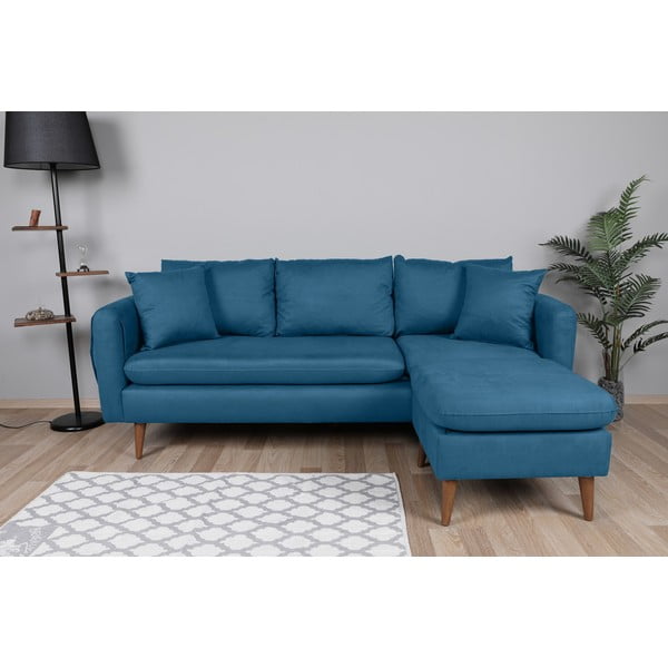 Sinine diivan 215 cm Sofia - Balcab Home-image-1