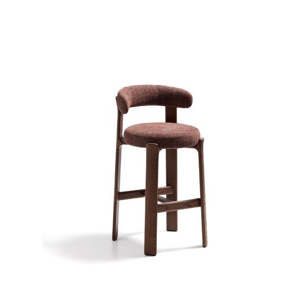 Pruun saarepuidust baaritool (istme kõrgus 75 cm) Granite - Kave Home