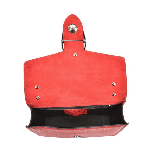 Punane nahast tasku Fiona - Renata Corsi-image-3