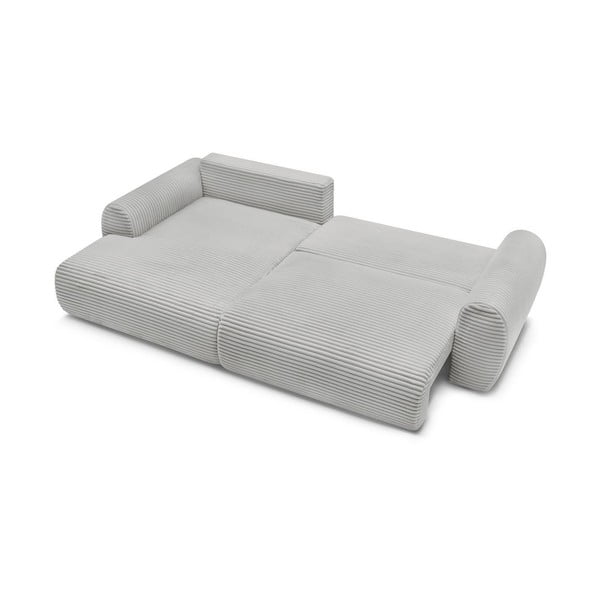 Helehall velvetist nurgadiivanvoodi (vasak nurk) Lucien - Bobochic Paris-image-4