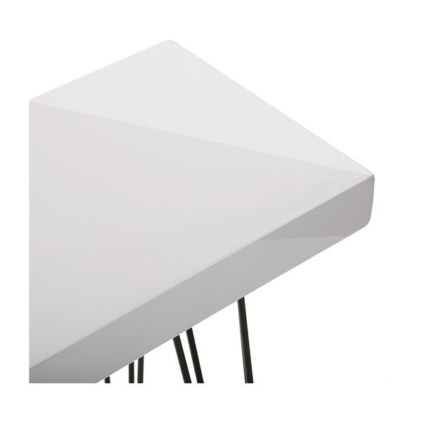 Valge puidust laud Dallas, 110 x 25 cm - Versa-image-4