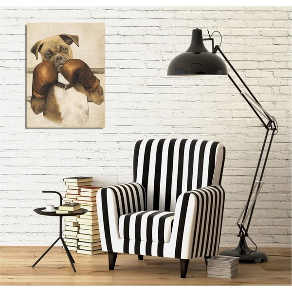 Seinamaal lõuendil Boxer, 30 x 40 cm - Wallity-image-1