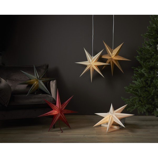 Jõuluvalgusti kuldne kaunistus ø 60 cm Point - Star Trading-image-1