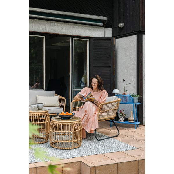 Ümmargune kunstrotangist aialaud ø 55,5 cm Vistdal - Bonami Essentials-image-2