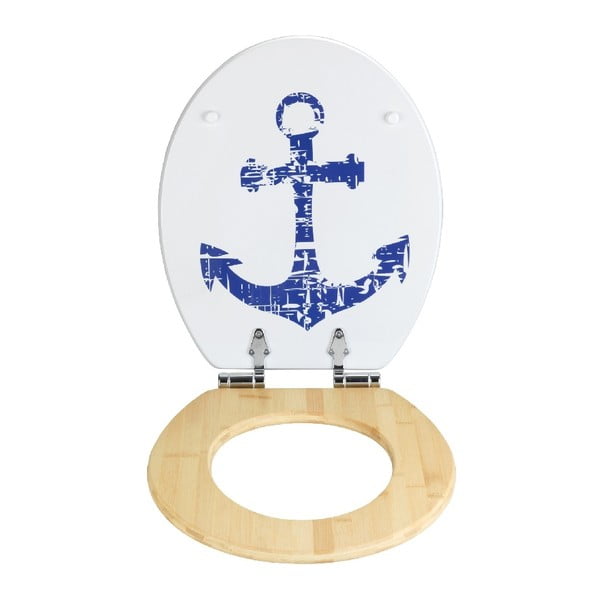 Bambusest ja puitkiudplaadist valmistatud WC-iste Roolikate, 44 x 37,5 cm - Wenko-image-1