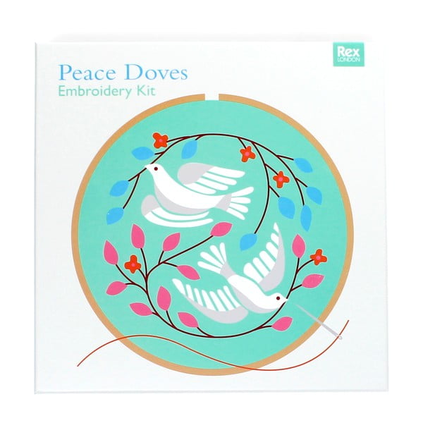 Tikkimiskomplekt Peace Doves – Rex London-image-2