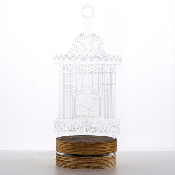 3D stolní lampa Bird Cage-image-1