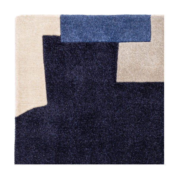 Sinine käsitsi kootud taaskasutatud kiududest vaip 200x290 cm Romy - Asiatic Carpets-image-2