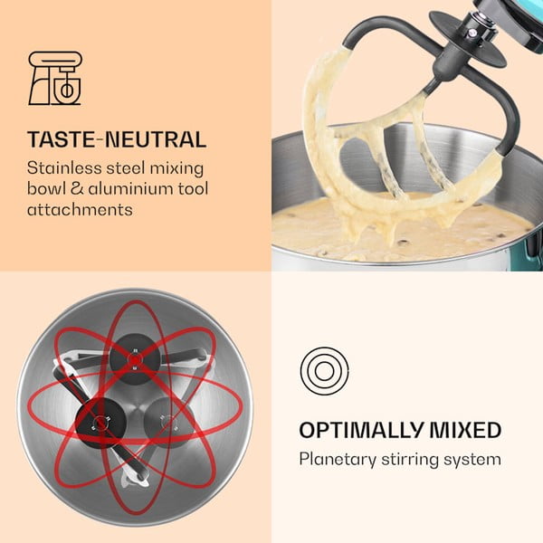 Beeži värvi köögikombain Bella Pico 2G Bella Pico 2G - Klarstein-image-2